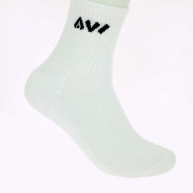 AVI Cushioned Ankle Men'S Sock - White