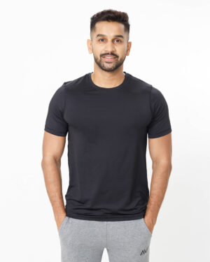 AVI Core Workout Tee Black