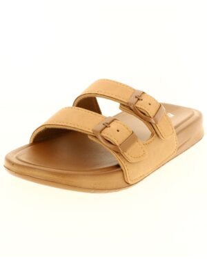 AVI Women Casual Slip-On Sandal Beige