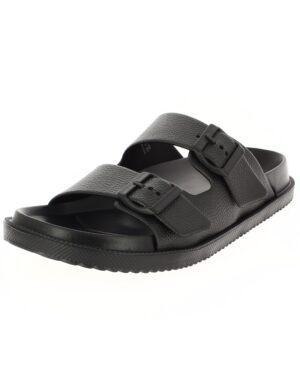 AVI Men Casual Slip-On Sandal Black