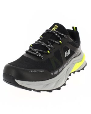 AVI Men Hiking Lacing Shoe Black