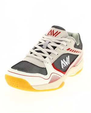 AVI Junior Badminton Lacing Shoe Grey