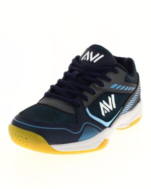 AVI Junior Badminton Lacing Shoe Aquatic Blue