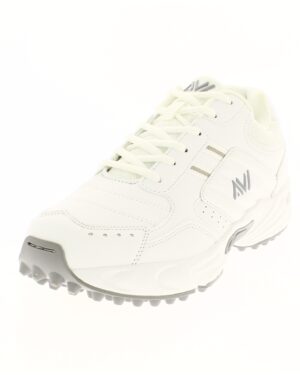 AVI Men Cricket Lacing Shoe Silver