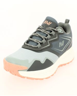 AVI Women Running Lacing Shoe Gray