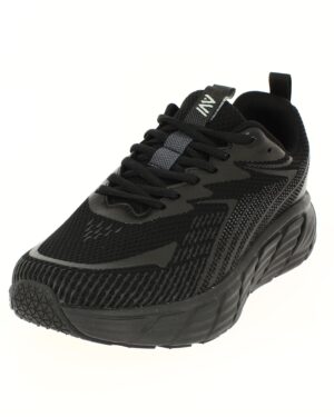 AVI Men Running Lacing Shoe Black