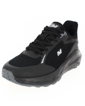 AVI Men Running Lacing Shoe Black