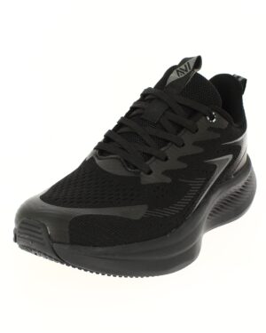 AVI Men Running Lacing Shoe Black