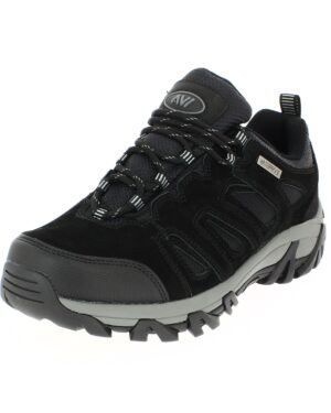 AVI Men Hiking Lacing Shoes BLACK