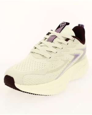 AVI Women Running Lacing Shoe Beige