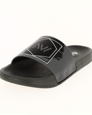 AVI Men Casual Slip-On Slider Gray