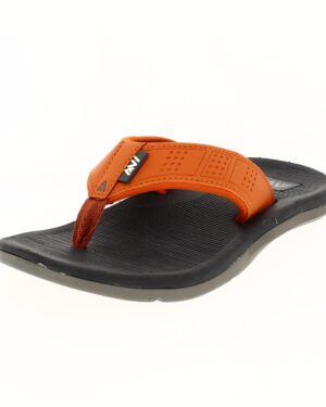 AVI Men Casual Two Strap Slipper Gray