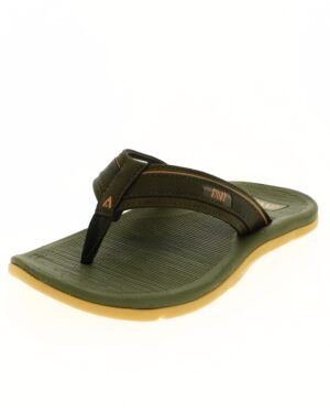 AVI Men Casual Two Strap Slipper Green