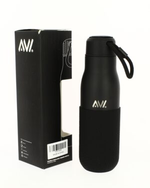 AVI Unisex Water Botle Black  - 500 Ml