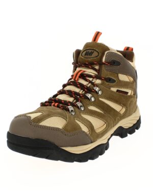 AVI Men Sports Lacing Shoes Hiking Brown