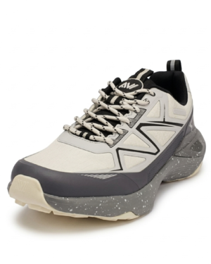 AVI Men Running Lacing Shoes White