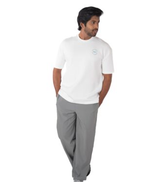 AVI Men Hushdrop Oversize Tee White