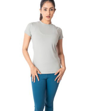 AVI Women Train Tech Tee Grey