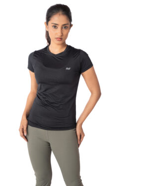 AVI Women Train Tech Tee Black