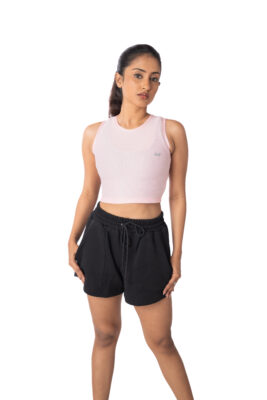 AVI Women Luxe Crop Top Pink