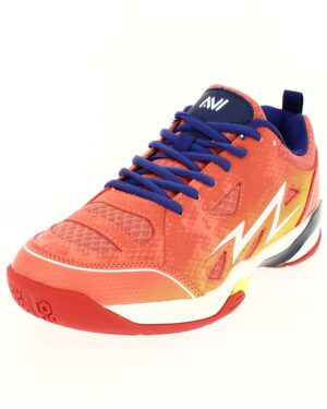 AVI Men Badminton Lacing Shoe Sunset Red